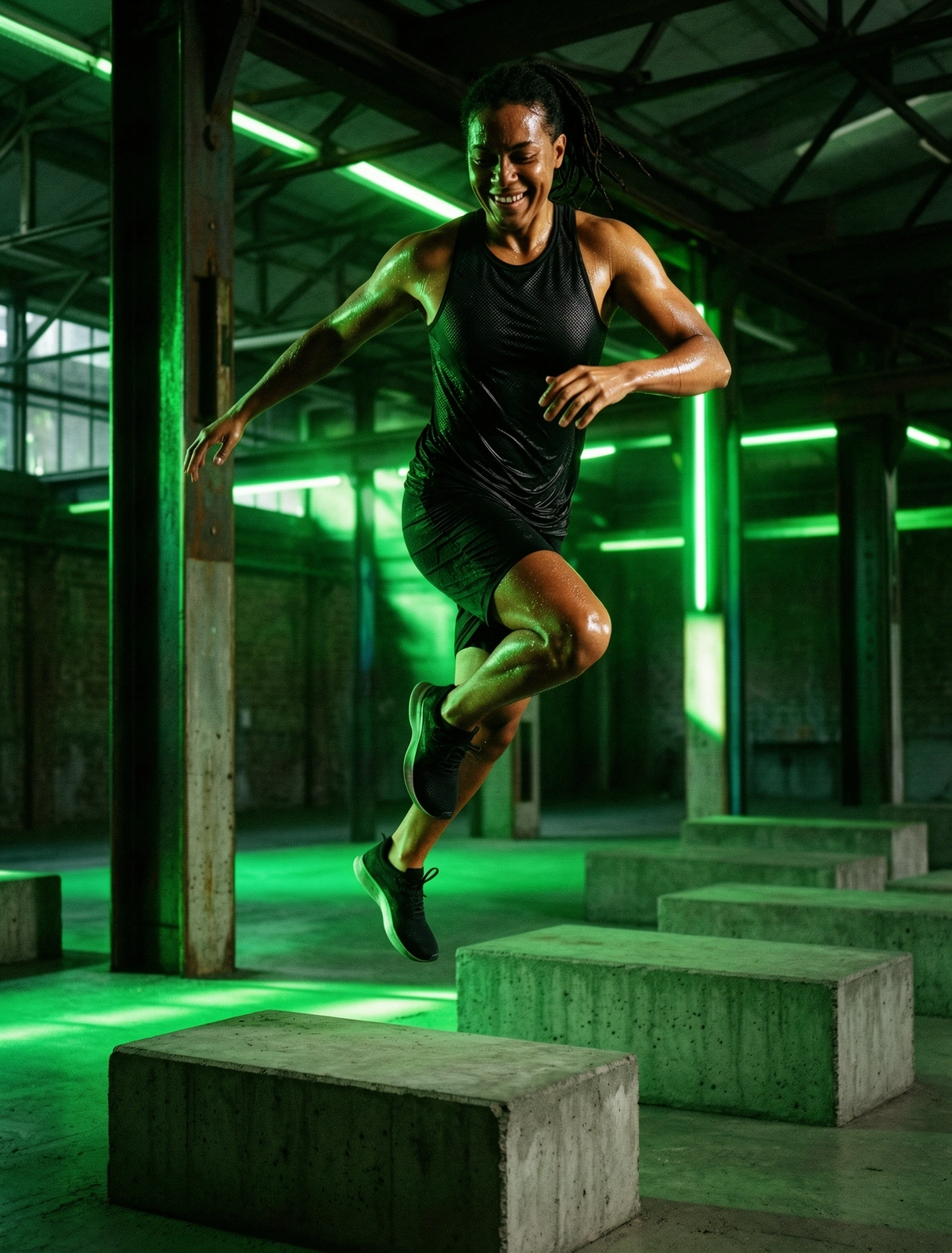 Kinetic movement in an industrial setting